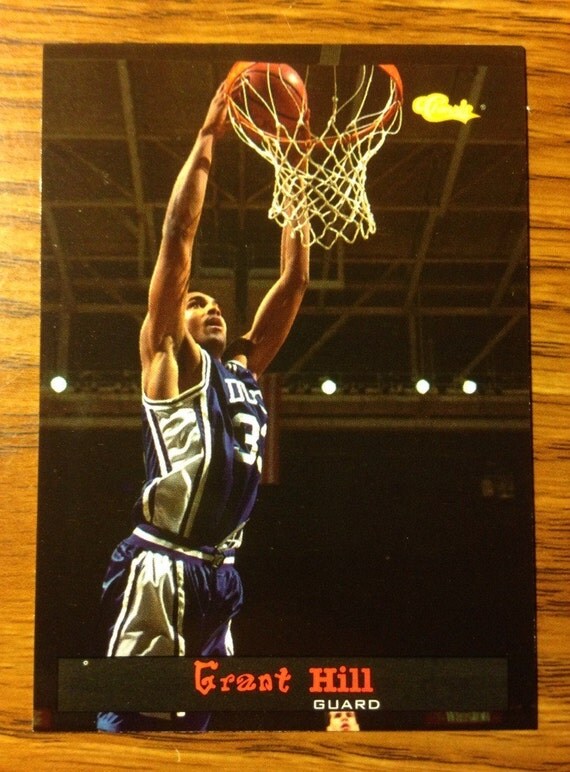 Grant Hill 1994 ROOKIE Card DUKE University Blue Devils