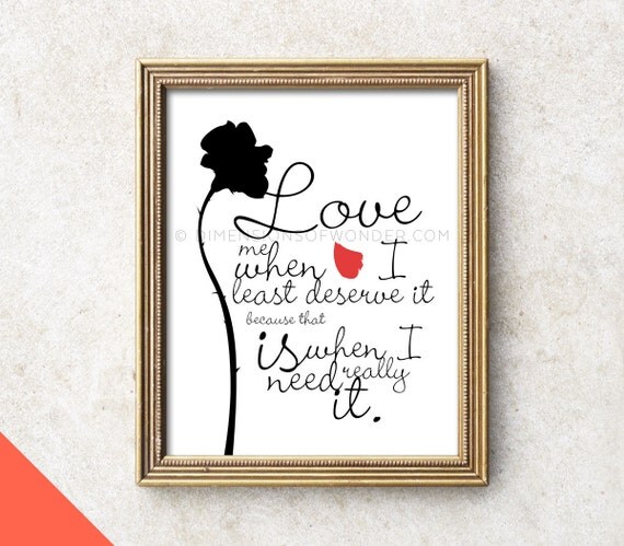 PRINTABLE love quotes printable quote art instant art