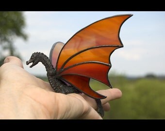 Dragon Hanging Stained Glass Sun Catcher
