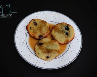 18 Maple Flavored Pancake Cookies with Blueberries, Dark Chocolate Chunks, Coconut, Walnuts (Low Carb, Sugar Free, Gluten Free, Grain Free)