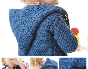 Boy's Hoodie Crochet Pattern