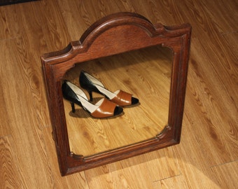 Vintage Antique Shoe Mirror, Shoe S tore Mirror ...