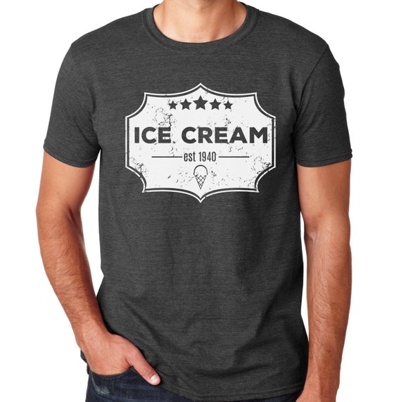 mens ice cream t shirt