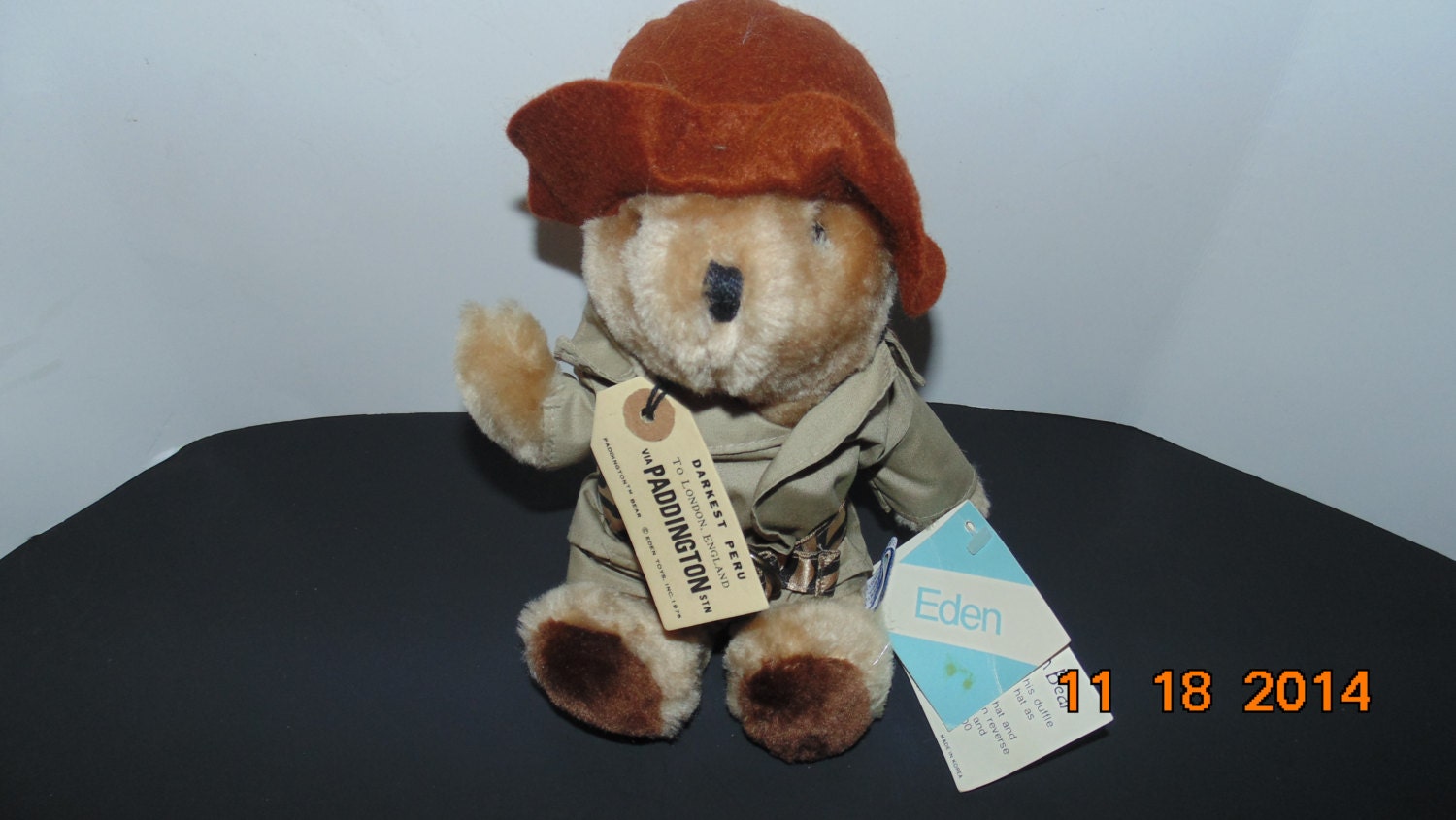 eden toys paddington bear 1987