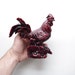 Asian Style Rooster Statue - Cinnabar Statue
