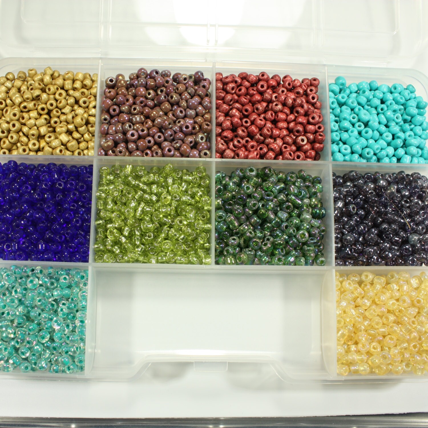 6/0 seed beads seed bead kit/set seed beads 10 colors 6/0