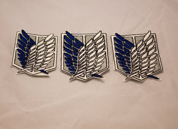 attack on titan patch set