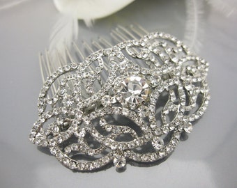 Wedding hair comb wedding headpiece wedding hair accessories wedding hair jewelry wedding hair piece wedding comb bridal hair comb wedding