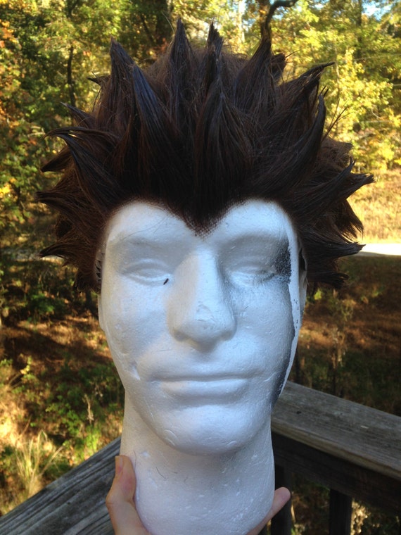 Spike Widows Peak Lacefront Cosplay Wig by SupernovaCostuming