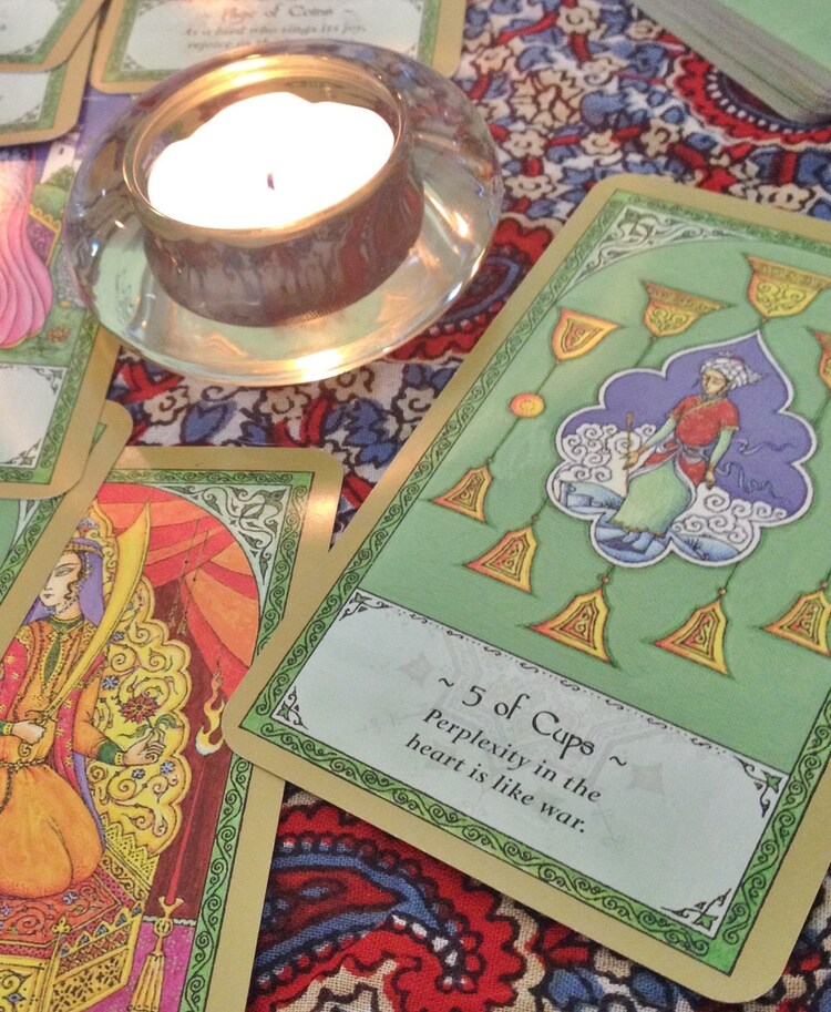 The Rumi Tarot one tarot card reading by SuperDuperSpaceWitch