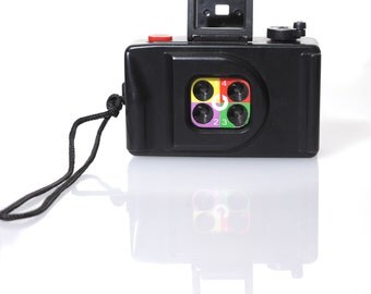Vintage 35mm Action-Cam Quad-Shot 4 Shot Sequennce Camera Lomography