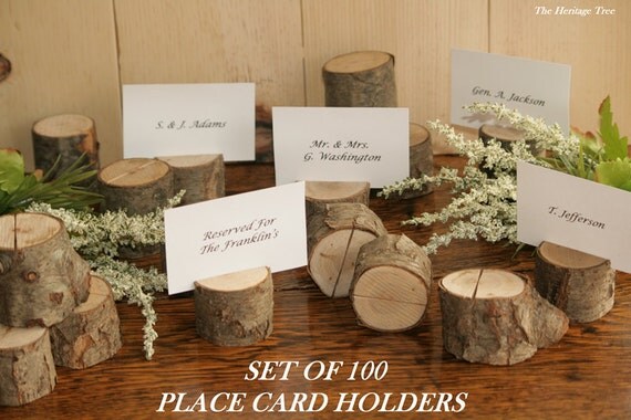 Rustic Escort Cards 9