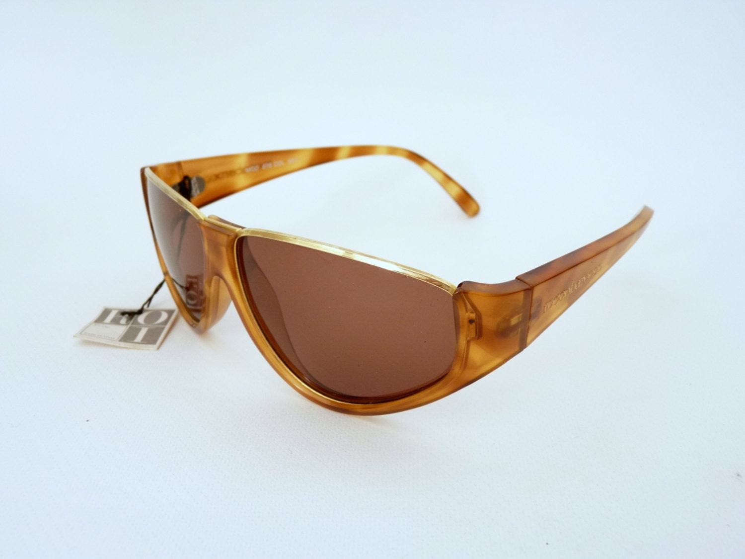 Roccobarocco Wrap vintage 1980s 1990s sunglasses designer Womens made ...