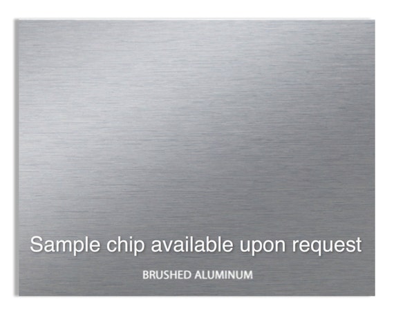 Brushed Aluminum Sheets Thin Plastic
