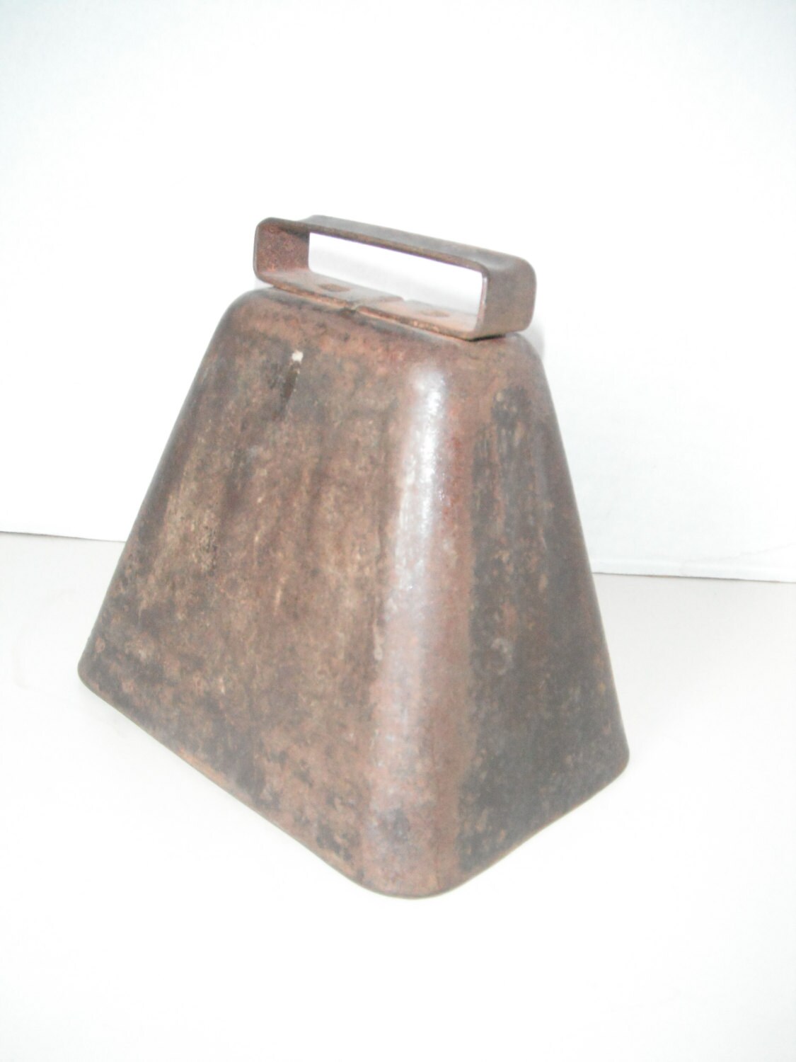 Vintage brass cow bell