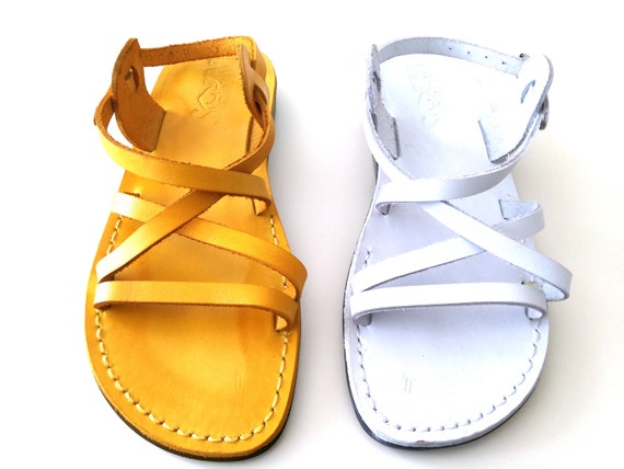 SALE ! New Leather Sandals LONDON Women's Shoes Thongs Flip Flops ...