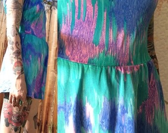 Vintage Swimsuit // Vintage One Piece // Bathing Suit // Vintage Swim // Size M