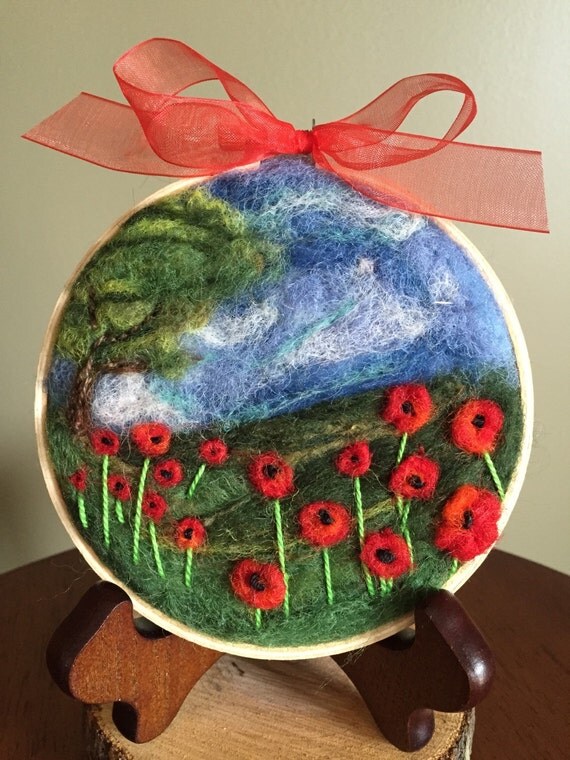 Needle felted art. by RainCreekDesigns on Etsy