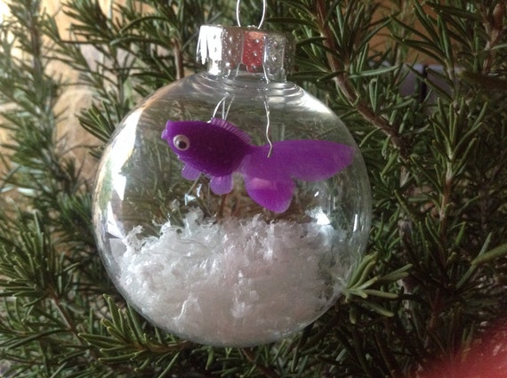 Items similar to Fish Bowl Ornament-small on Etsy