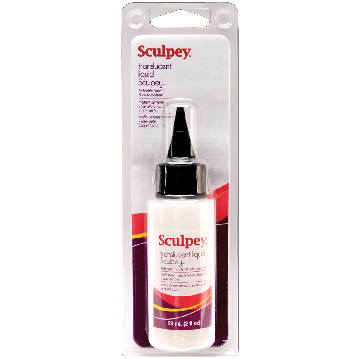 sculpey translucent liquid clay can be users as a transfer