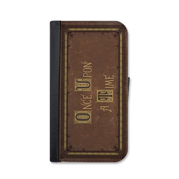 Once Upon A Time Fairytale Book Wallet Case For The iPhone