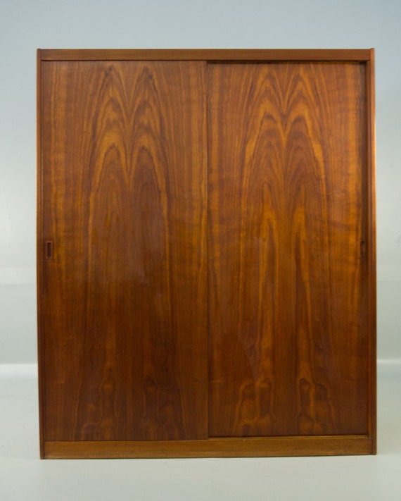 Century Danish Modern Teak Wardrobe Armoire - Mid Century Danish Modern Teak Wardrobe Armoire