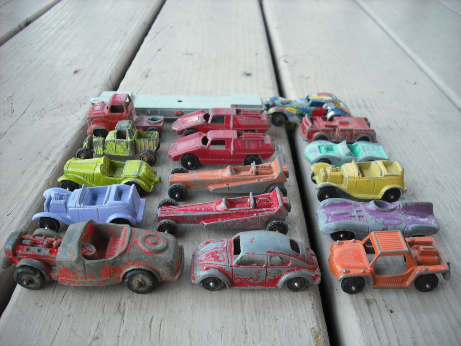 Tootsie toy trucks ford #4