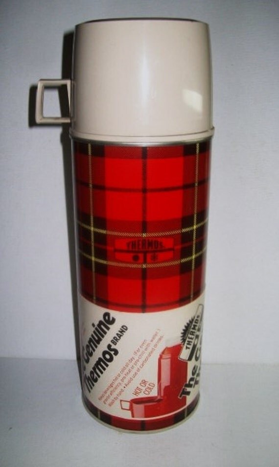 thermos tartan