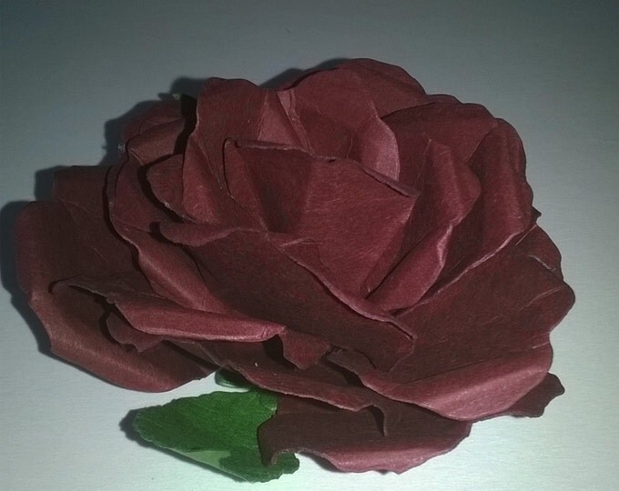 Brown Paper Flowers, Wedding Decor, Craft Projects, Card Making