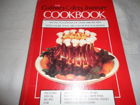 Culinary Arts Institute Cook Book Vintage Hard Cover Recipe