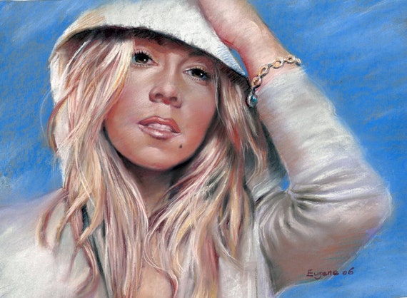 Mariah Carey painting poster print reproduction artwork