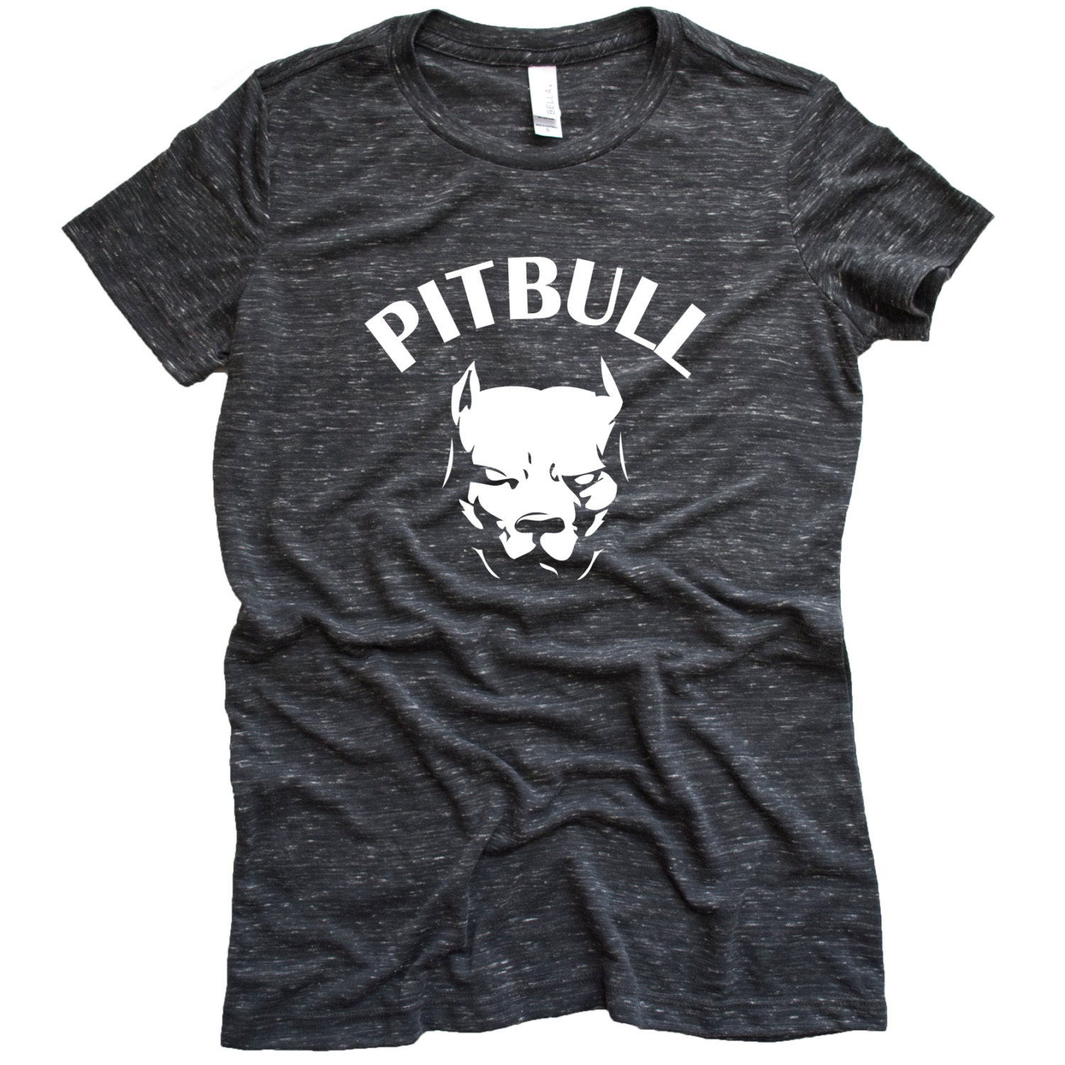 Custom Ink Pitbull Shirt by SilkPrintingWorld on Etsy