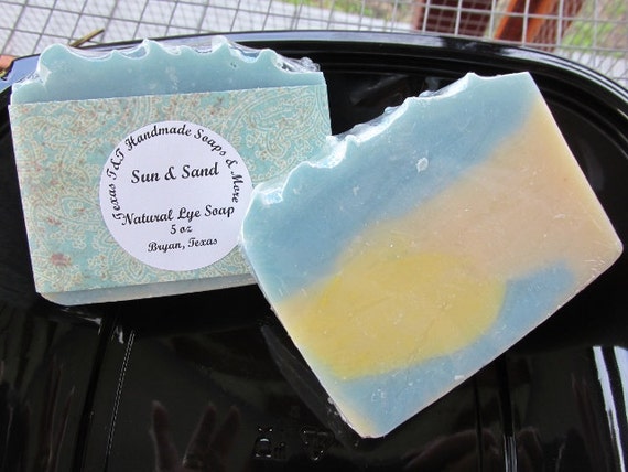 veronica - Texas T&T Handmade Cold Process Soaps Sun And Sand Natural ...