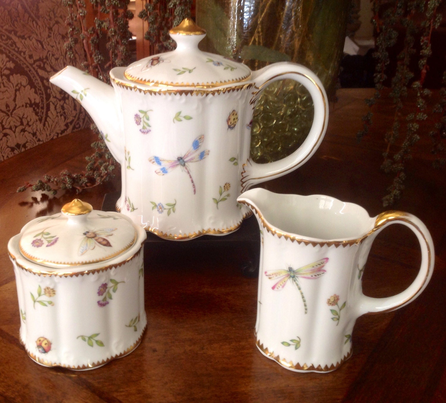 godinger silver art co miniature tea set