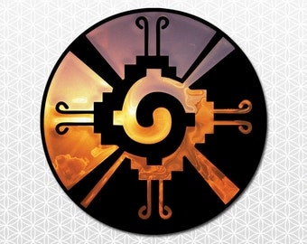 Sacred Geometry Hunab Ku sticker