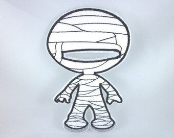 Mummy Costume, Paper Doll made from Fabric, Halloween costume, fabric doll, felt doll clothes, doll clothes, quiet toy, imagination toy