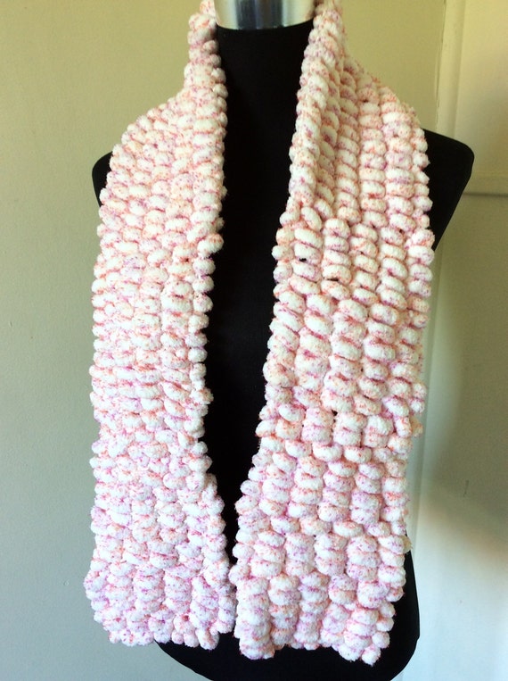 yarn pom australia pom Manymoreallthing by yarn pom on Sweet knit scarf pom Etsy