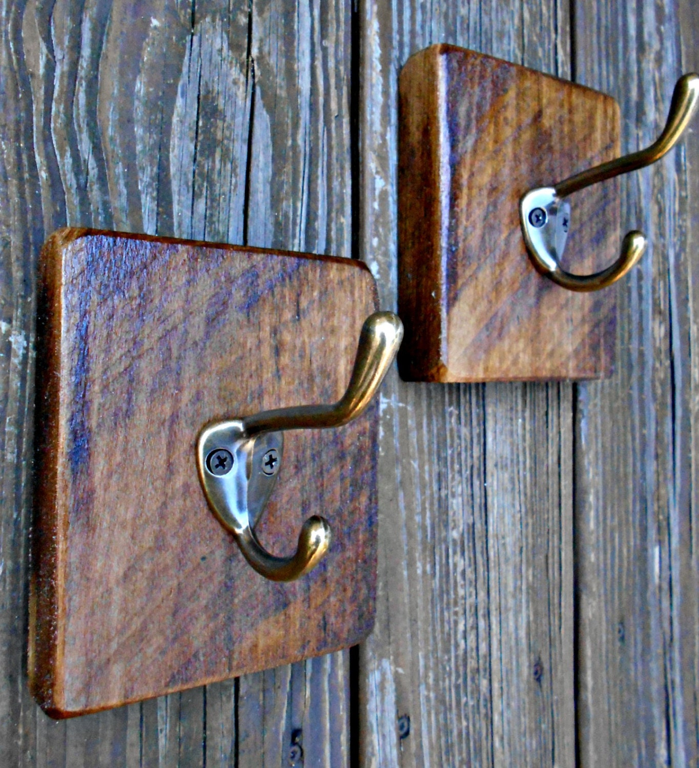 Coat Hook Set Two Matching Hooks Single Coat Hooks Coat