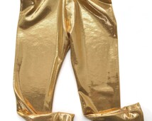 Popular items for gold baby leggings on Etsy