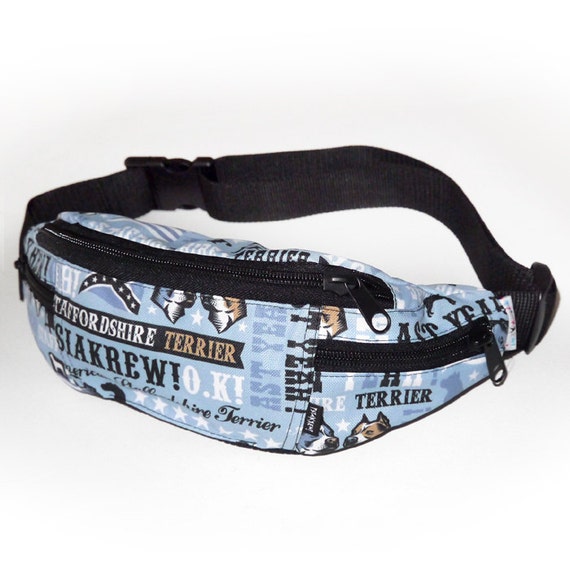 Fanny bag fanny pack dog walking bag bum bag hip bag by PSIAKREW