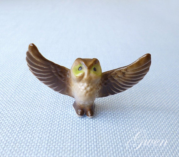 tiny owl figurine