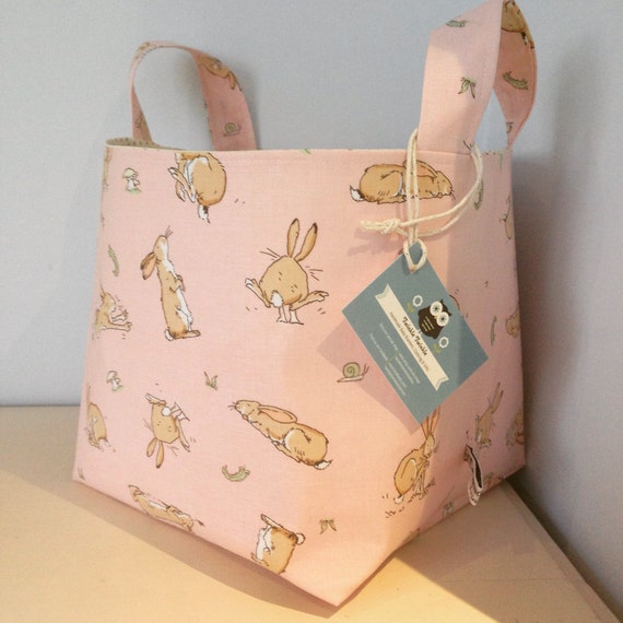 Nappy Storage Baskets Made From Pink Guess How Much I Love You