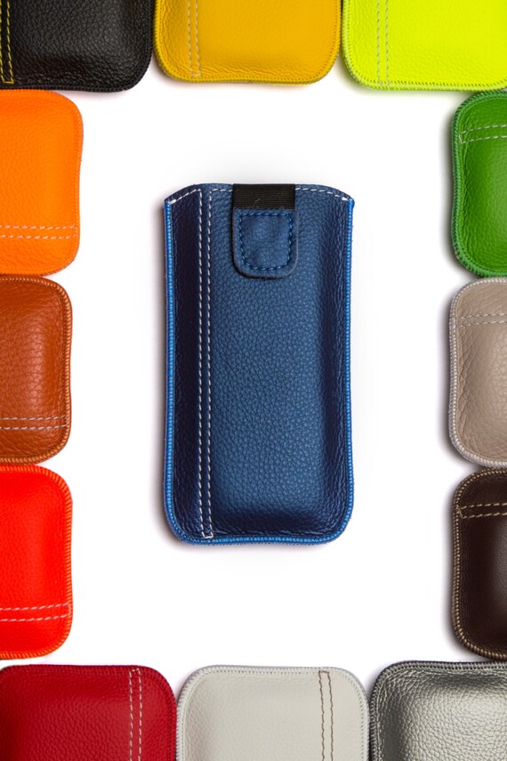 genuine leather case bumper cover Ultra Slim MADE IN ITALY for