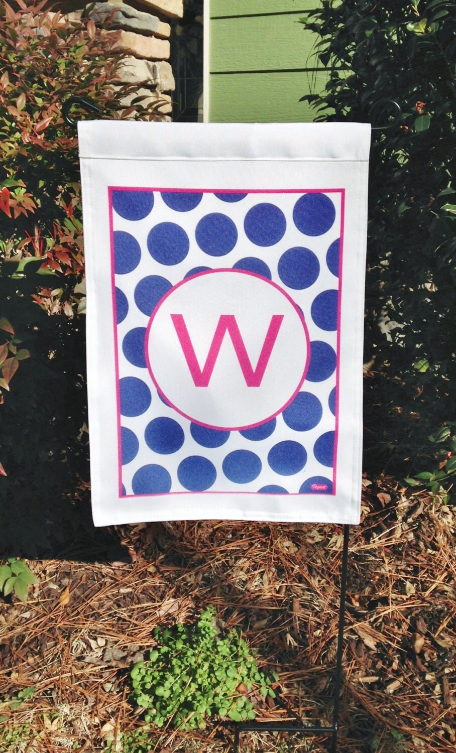 Personalized Yard Flags by GebbiesEmbroidery on Etsy