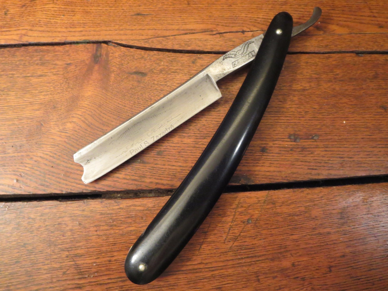 Antique Kartal Solingen straight razor / collectible razor