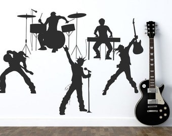 Wall decal THE BAND wall stickers for kids room, teen rooms, vinyl decal, vinyl stickers, wall decals for boys