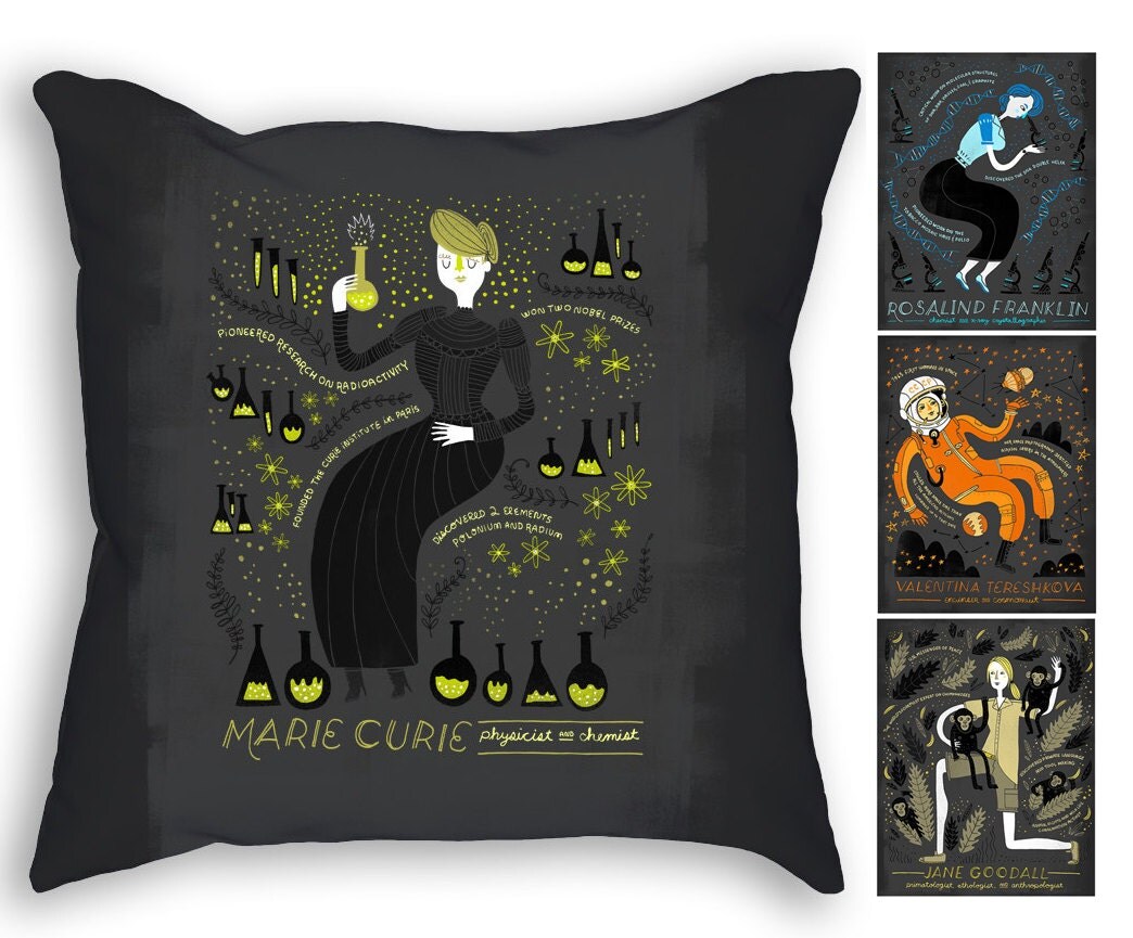 Pillow Women in Science