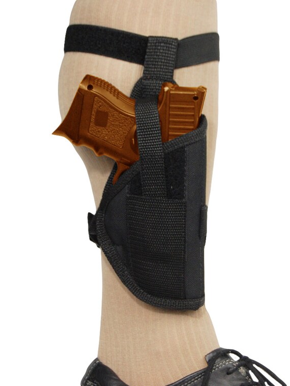 New Ankle Gun Holster for Compact 9mm 40 45