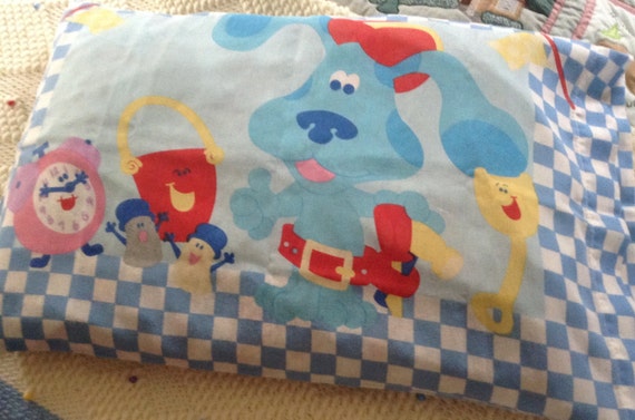 blue clues pillow