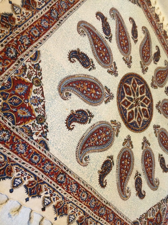 Handmade Persian Tapestry Tree of Life Pattern by